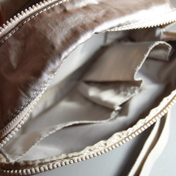 Kipling Benci Like New Metallic Gold Crossbody Bag - Picture 12 of 16